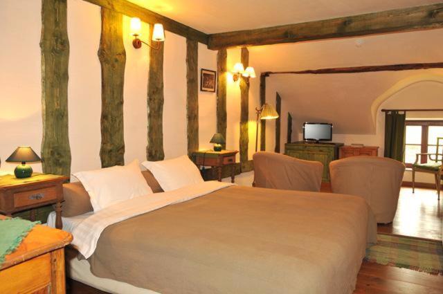 B&B Le Clos De La Fontaine Cheoux Bagian luar foto